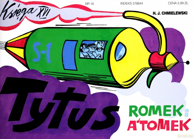 Tytus, Romek i A'Tomek. Księga XVI. Tytus dziennikarzem - Henryk Jerzy Chmielewski [książka]