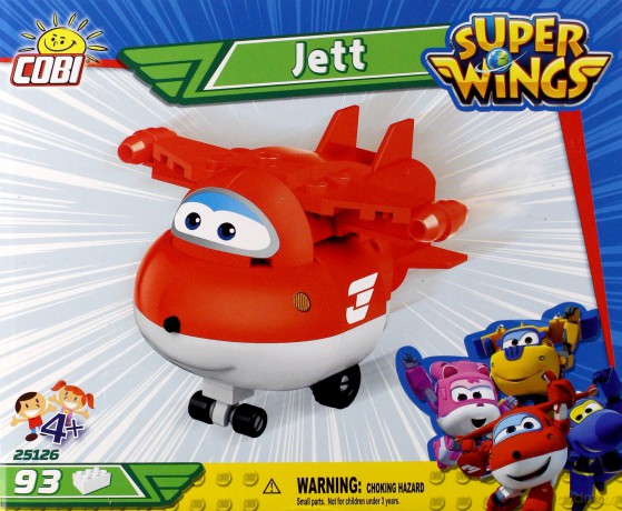 Super Wings Jett [KLOCKI]