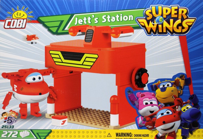 Super Wings Jett's Station [KLOCKI]