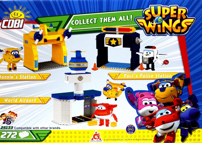 Super Wings Jett's Station [KLOCKI]