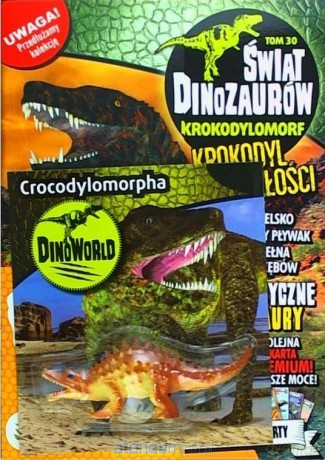 Świat Dinozaurów (Tom 30) Krokodylomorf [KSIĄŻKA]