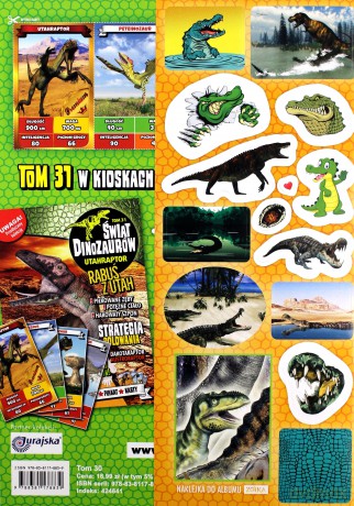 Świat Dinozaurów (Tom 30) Krokodylomorf [KSIĄŻKA]