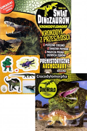 Świat Dinozaurów (Tom 30) Krokodylomorf [KSIĄŻKA]