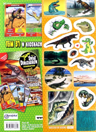 Świat Dinozaurów (Tom 30) Krokodylomorf [KSIĄŻKA]