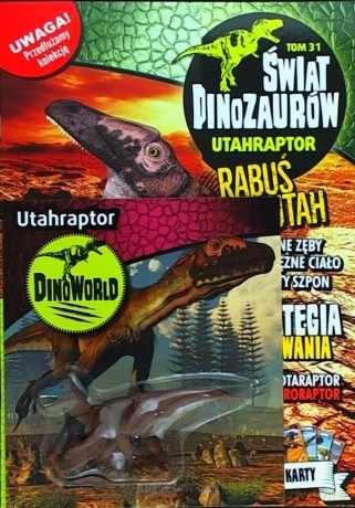 Świat Dinozaurów (Tom 31) Utahraptor [KSIĄŻKA]