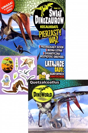 Świat Dinozaurów (Tom 32) Kecalkoatl [KSIĄŻKA]