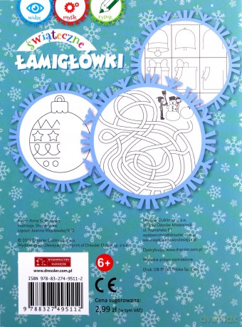 Świąteczne łamigłówki [KSIĄŻKA]