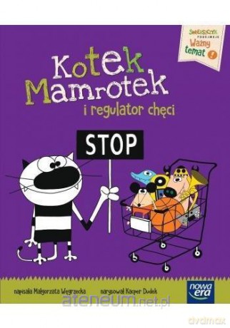 Świerszczyk podejmuje ważny temat. Kotek Mamrotek - Małgorzata Węgrzecka [KSIĄŻKA]