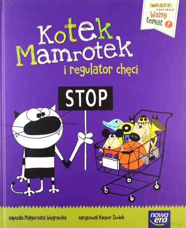 Świerszczyk podejmuje ważny temat. Kotek Mamrotek - Małgorzata Węgrzecka [KSIĄŻKA]