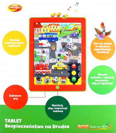 Tablet - Bezpieczeństwo na drodze