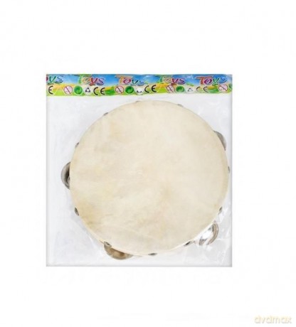 Tamburyn drewniany 17 cm