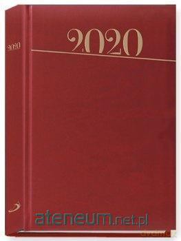 Terminarz 2020 A5 Standard czerwony [KALENDARZ]