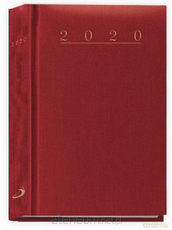 Terminarz 2020 B6 Caribe rubinowy [KALENDARZ]