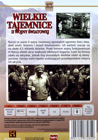 Wielkie Tajemnice II Wojny Światowej 05: Złoto Nazistów [DVD]