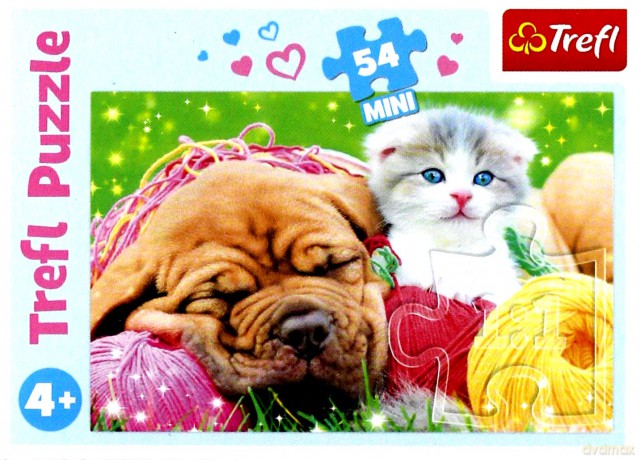 TREFL 54 el. mini Urocze pupile 1 [PUZZLE]