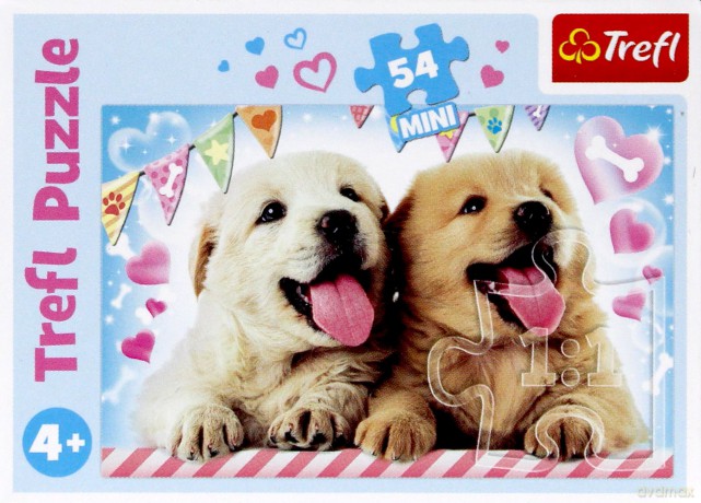 TREFL 54 el. mini Urocze pupile 3 [PUZZLE]