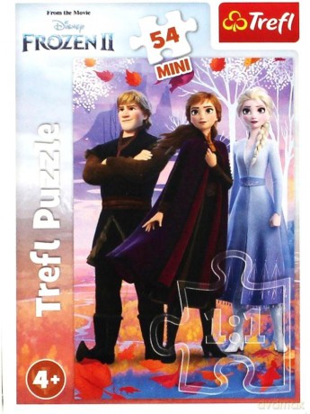 TREFL 54 el. mini W świecie Anny i Elsy 3 [PUZZLE]