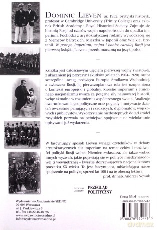 W pożogę. Imperium, wojna i koniec carskiej Rosji - Dominic Lieven [KSIĄŻKA]