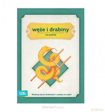 Węże i drabiny gra podróżna [GRA PLANSZOWA]