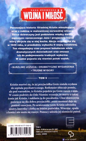 Wojna i miłość (Tom 9) Niebezpieczny ruch - Else Berit Kristiansen [KSIĄŻKA]
