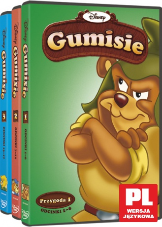 Gumisie sezon 1 cz. 1-3 Pakiet (Disney) [3DVD]