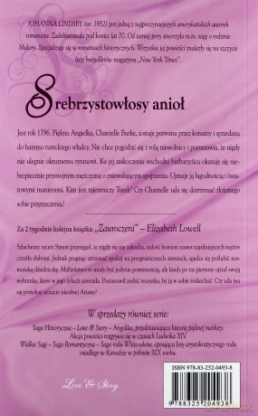 Romans historyczny 64: Srebrzystowłosy anioł - Johanna Lindsey [książka]