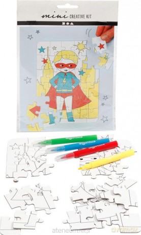 Zestaw mini puzzle - Super bohater