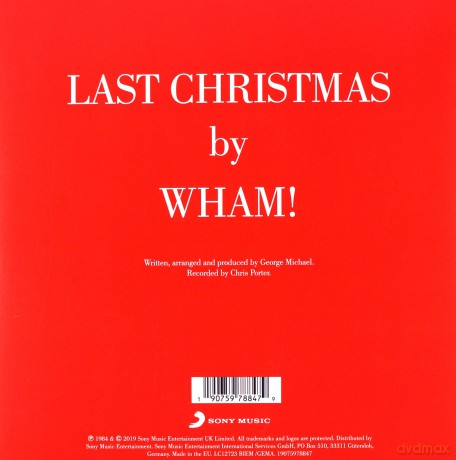 Last Christmas soundtrack (Wham!) [Winyl]