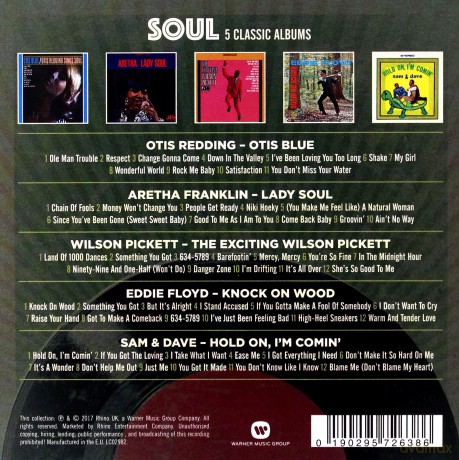 5 Classic Albums: Soul [5CD]