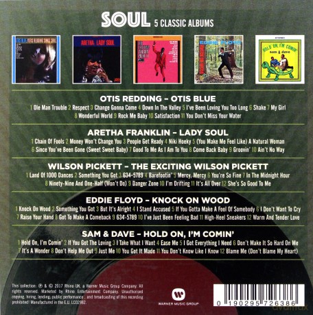 5 Classic Albums: Soul [5CD]