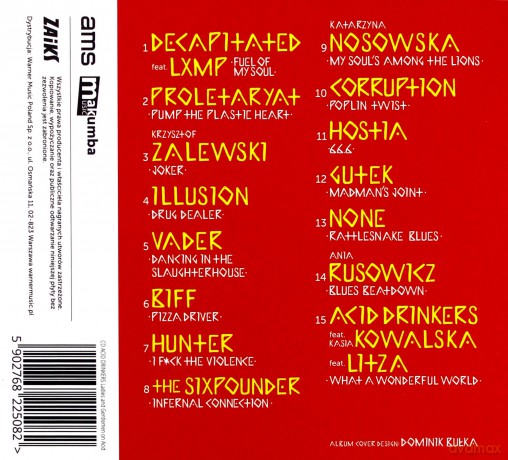 Acid Drinkers: Ladies and Gentlemen on Acid (digipack) [CD]