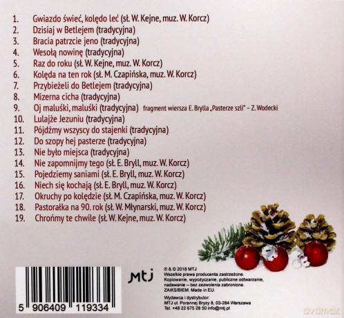 Olga Bończyk & Alicja Majewska & Zbigniew Wodecki & Włodzimierz Korcz: Kolędują [CD]