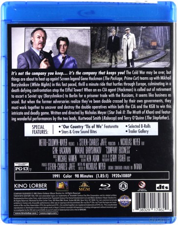 Company Business (Wewnętrzna sprawa CIA) [Blu-Ray]