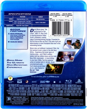 G.I. Jane [Blu-Ray]