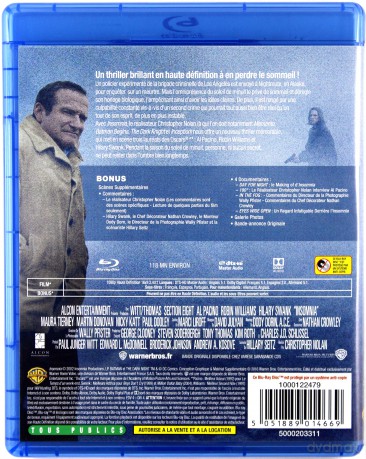 Insomnia (Bezsenność) [Blu-Ray]
