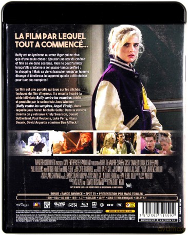 Buffy The Vampire Slayer (Postrach wampirów) [Blu-Ray]