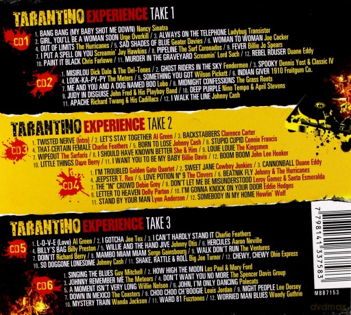 Tarantino Experience The Complete Collection [6CD]