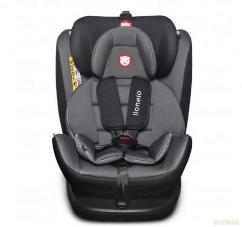 Fotelik BASTIAAN 0-36kg szaro-czarny