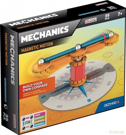 Klocki magnetyczne Magnetic Motion 35 el. [KLOCKI]