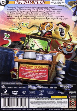 Kung Fu Panda: Sekrety Potężnej Piątki [DVD]