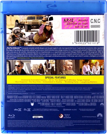 Whiskey Tango Foxtrot [Blu-Ray]