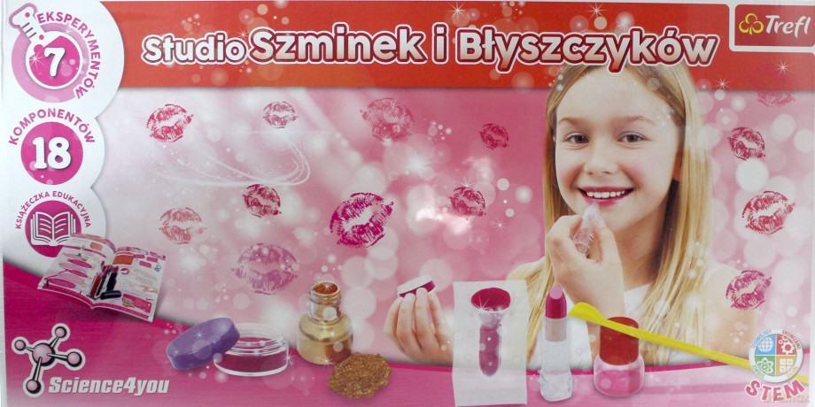 Zestaw edukacyjny Studio Szminek i błyszczyków Mega Set