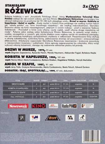 Stanisław Różewicz: Drzwi w murze | Kobieta w kapeluszu | Anioł w szafie [BOX] [3DVD]