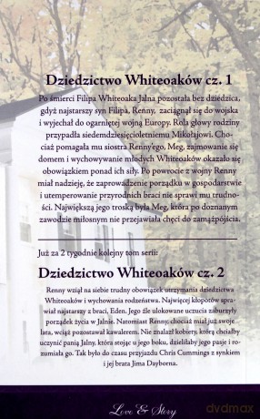 Saga Rodu Whiteoaków 09: Dziedzictwo Whiteoaków cz. 1 - Mazo de la Roche [KSIĄŻKA]