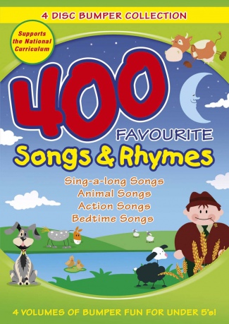 400 Favourite Songs and Rhymes [4DVD]
