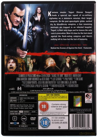 Against the Dark (Naprzeciw ciemności) [DVD]
