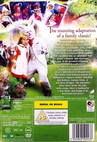 Alice In Wonderland (Alicja w Krainie Czarów) [DVD]