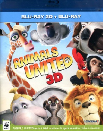 Animals United (Safari) [Blu-Ray 3D]+[Blu-Ray]