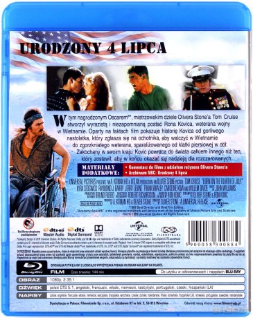 Urodzony 4 lipca [Blu-Ray]