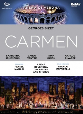 Bizet: Carmen - High Definition Recording June 2014, Verona Arena [DVD]